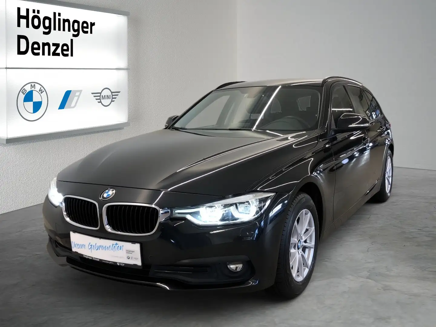 BMW 318 318d xDrive Black - 1