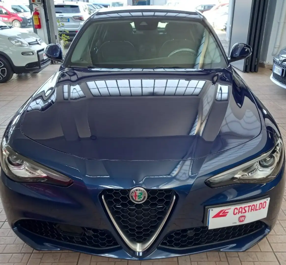 Alfa Romeo Giulia 2.2 Turbodiesel 160 CV AT8 Business Kék - 1