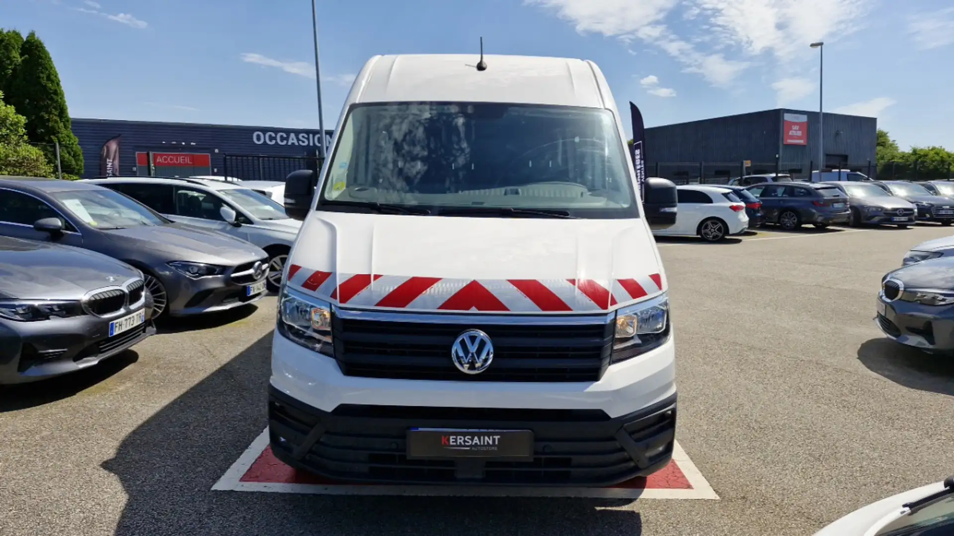 Volkswagen Crafter CABINE APPROFONDIE L4H3 2.0 TDI 140 BUSINESS LINE  Blanc - 2