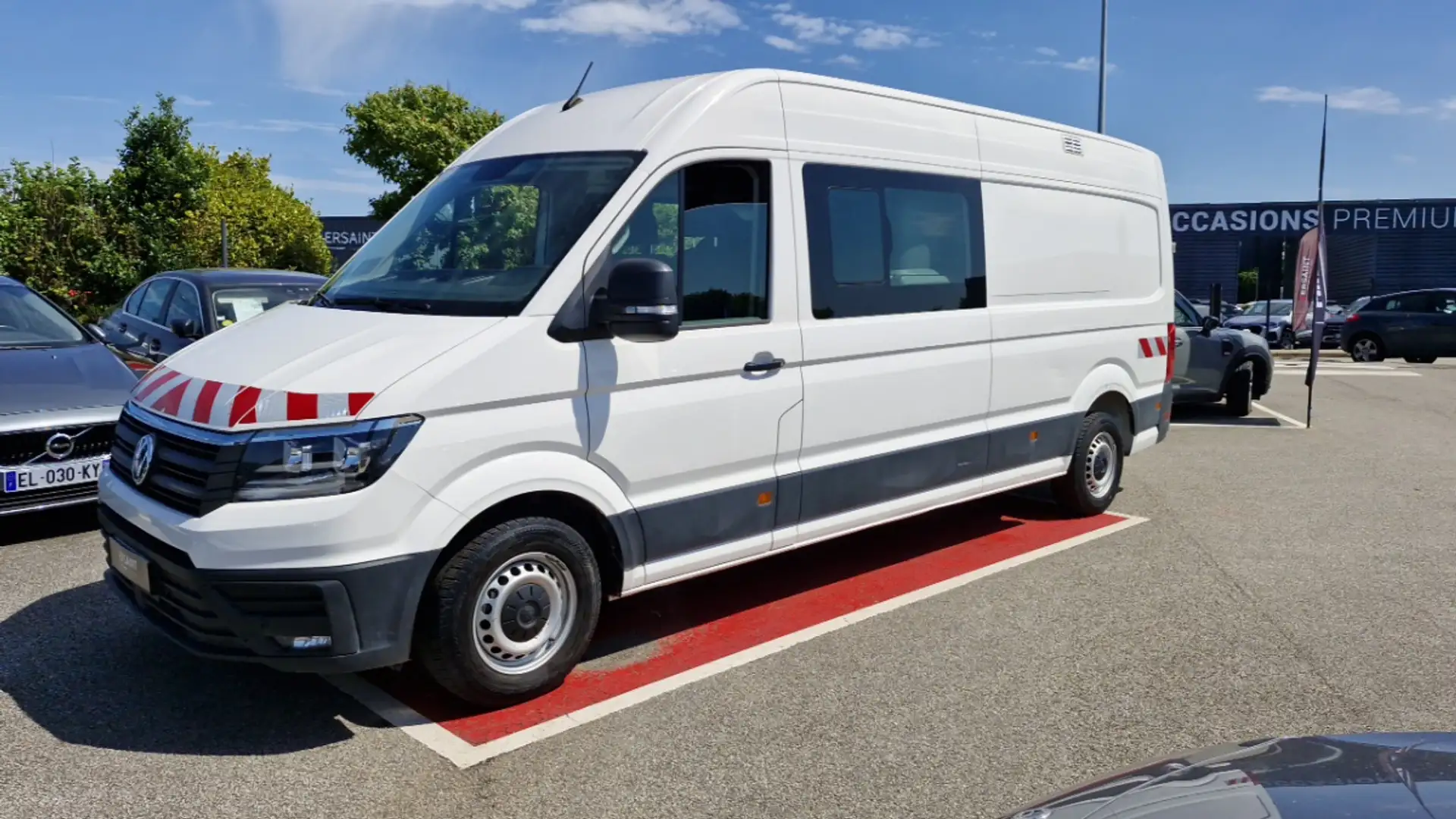 Volkswagen Crafter CABINE APPROFONDIE L4H3 2.0 TDI 140 BUSINESS LINE  Blanc - 1