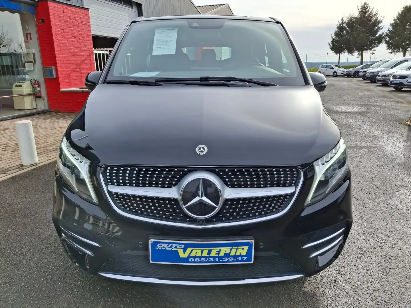 Mercedes-Benz V 300 AMG-Line 2.0 237cv LED/CAMERA/CUIR/GPS/APS x2/ATT Schwarz - 2