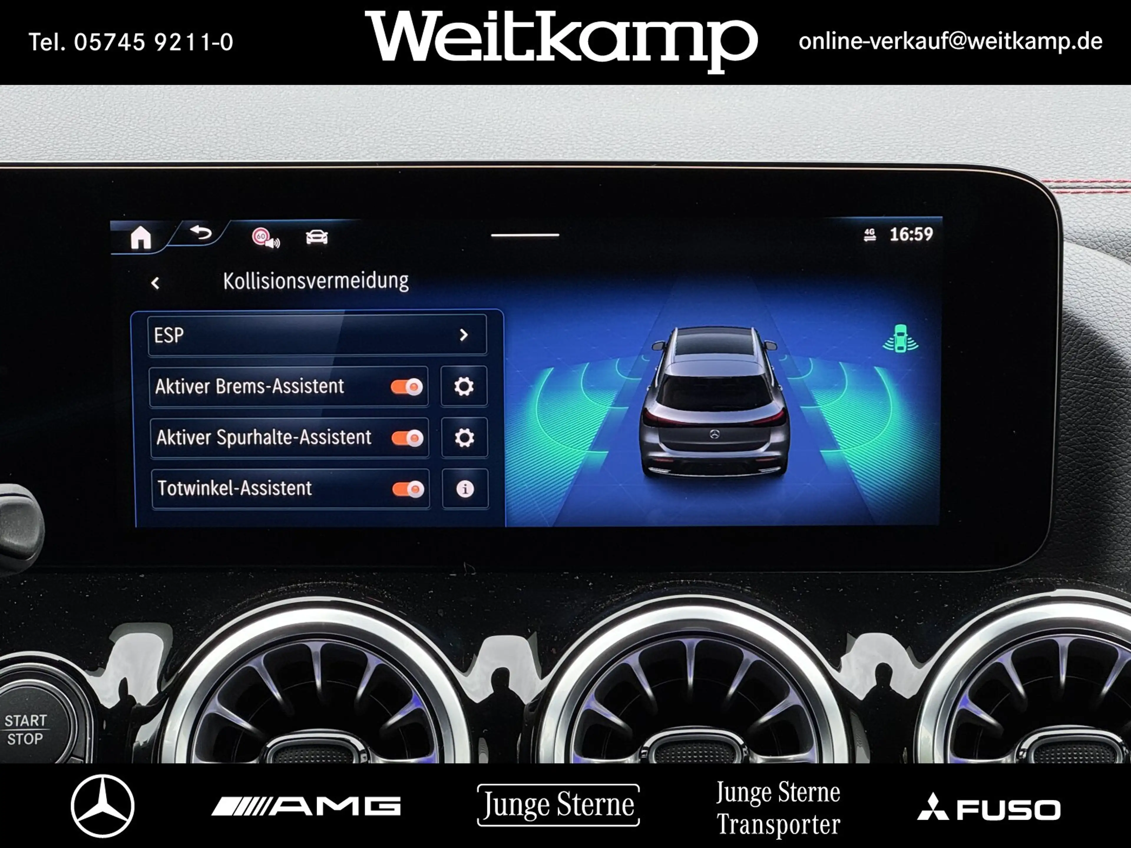 Mercedes-Benz EQA 300 EQA 300 4M AMG+AHK+Kamera+Distronik+Totwinkel — photo 14