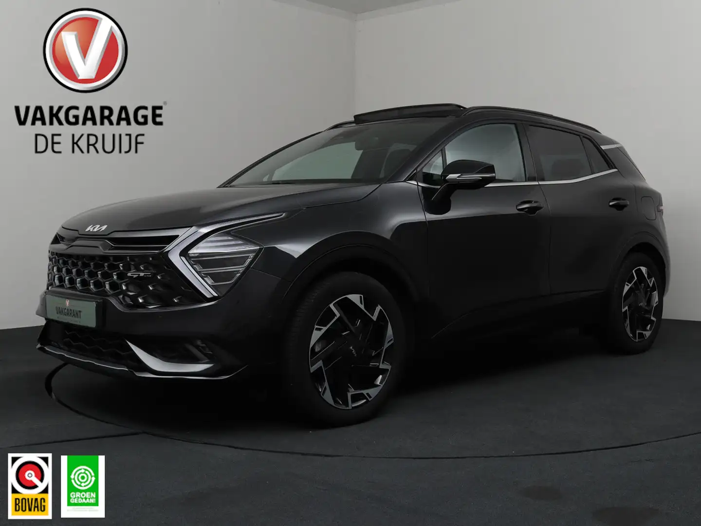 Kia Sportage 1.6 T-GDi Plug-in Hybrid AWD GT-PlusLine | Elektri Negro - 1