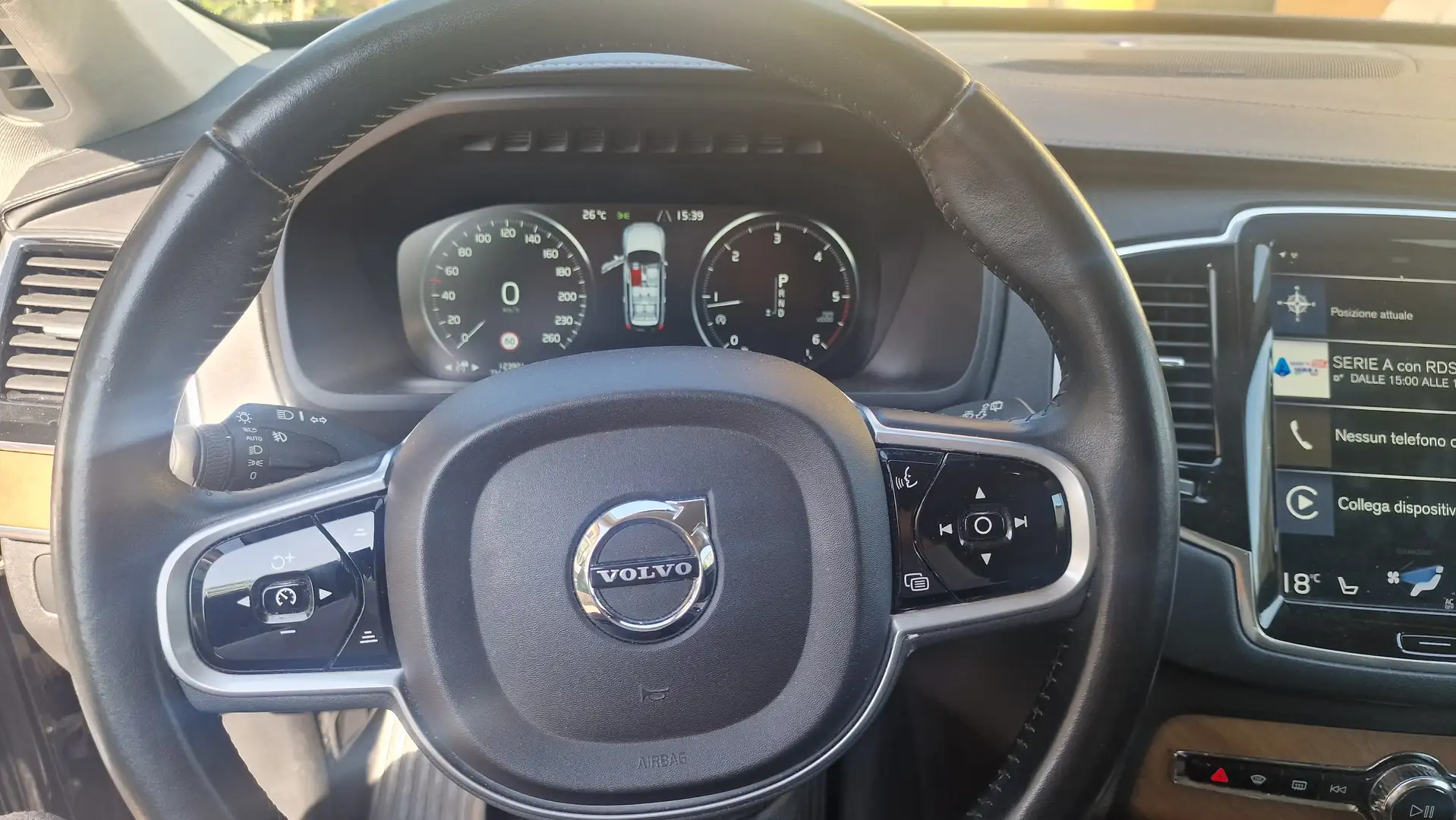 Volvo XC90 D5 AWD Geartronic Inscription 7p Nero - 2