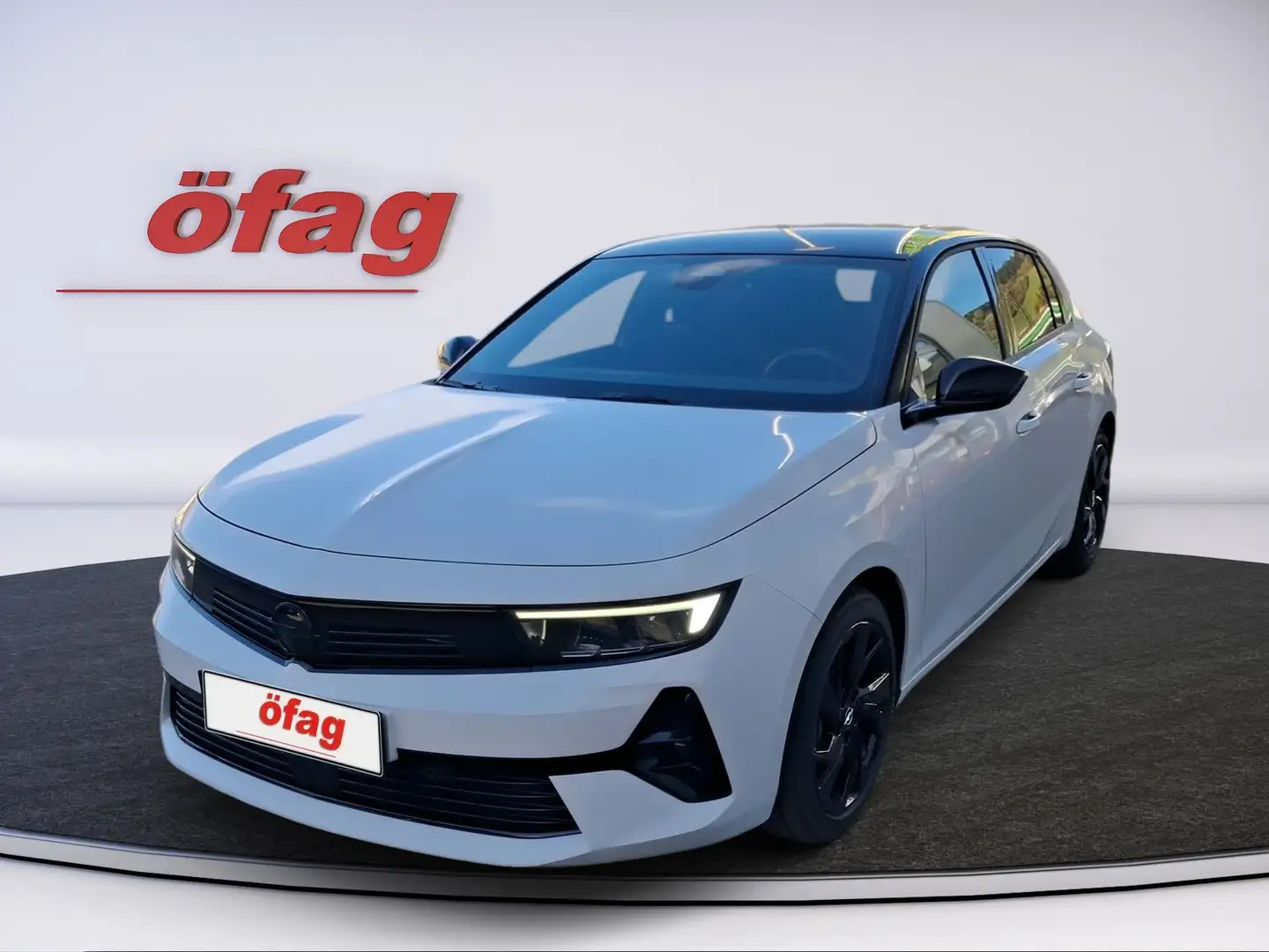 Opel Astra 1.2 Turbo GS Aut. Blanc - 2