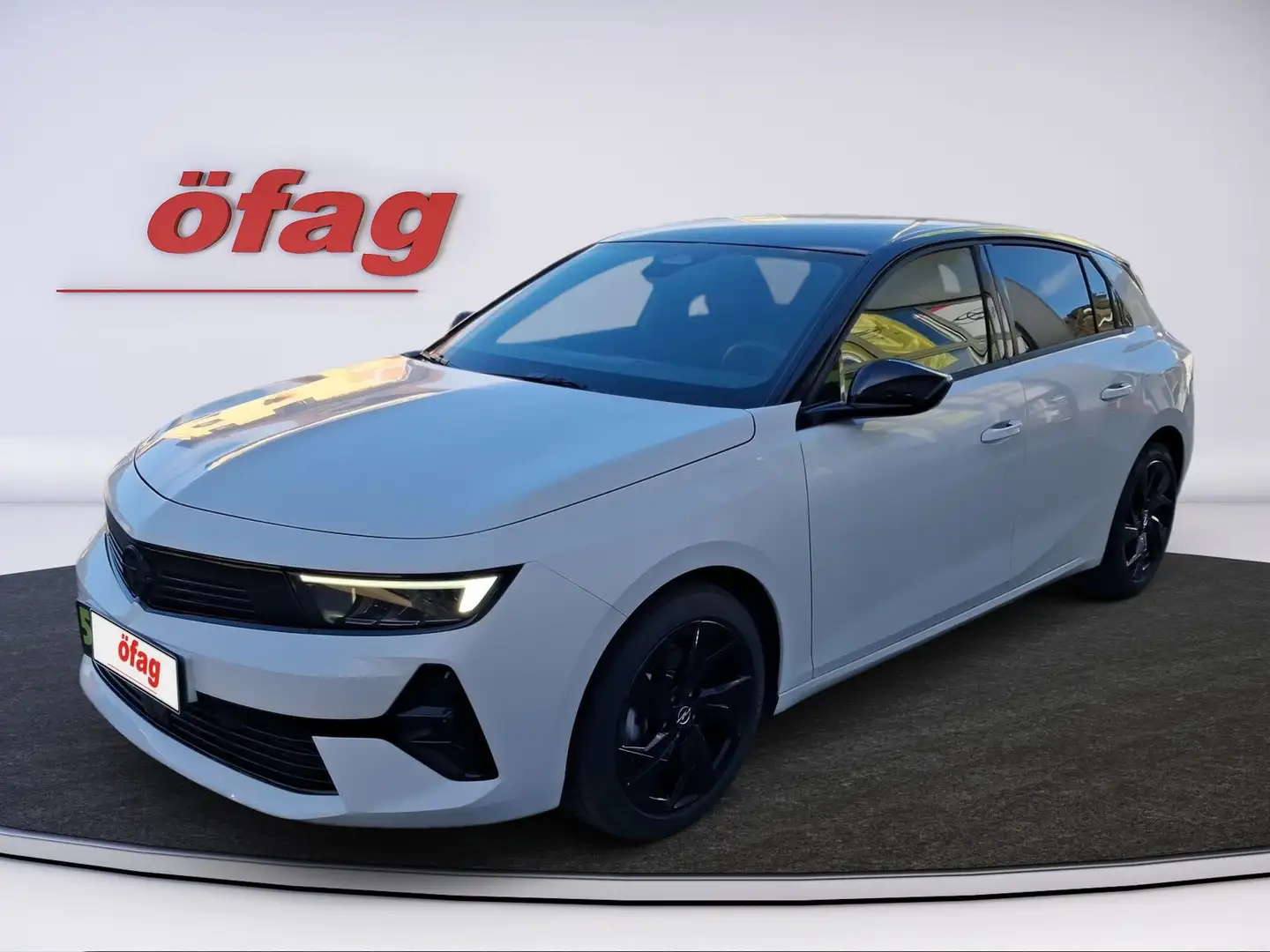 Opel Astra 1.2 Turbo GS Aut. Blanc - 2