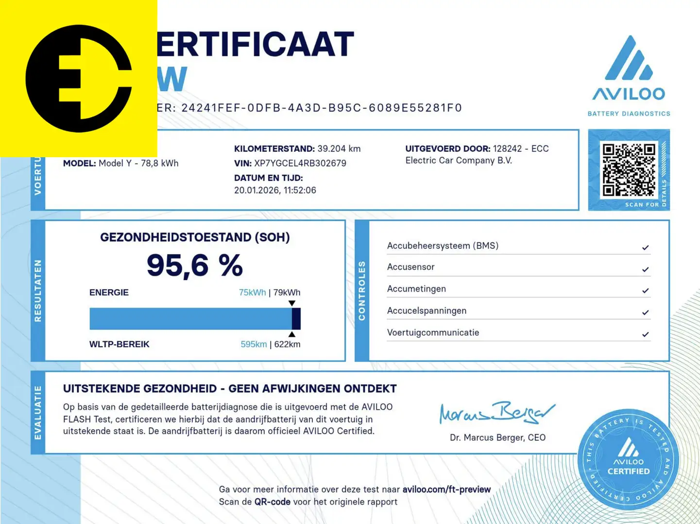 Tesla Model Y Performance AWD 75 kWh | Stoelverwarming | 95,6% S Schwarz - 2