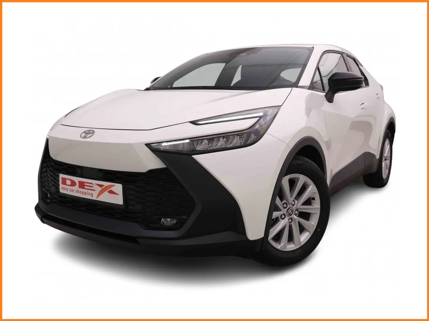 Toyota C-HR 1.8 Hybrid 140 CVT Dynamic + GPS + Camera Blanc - 1