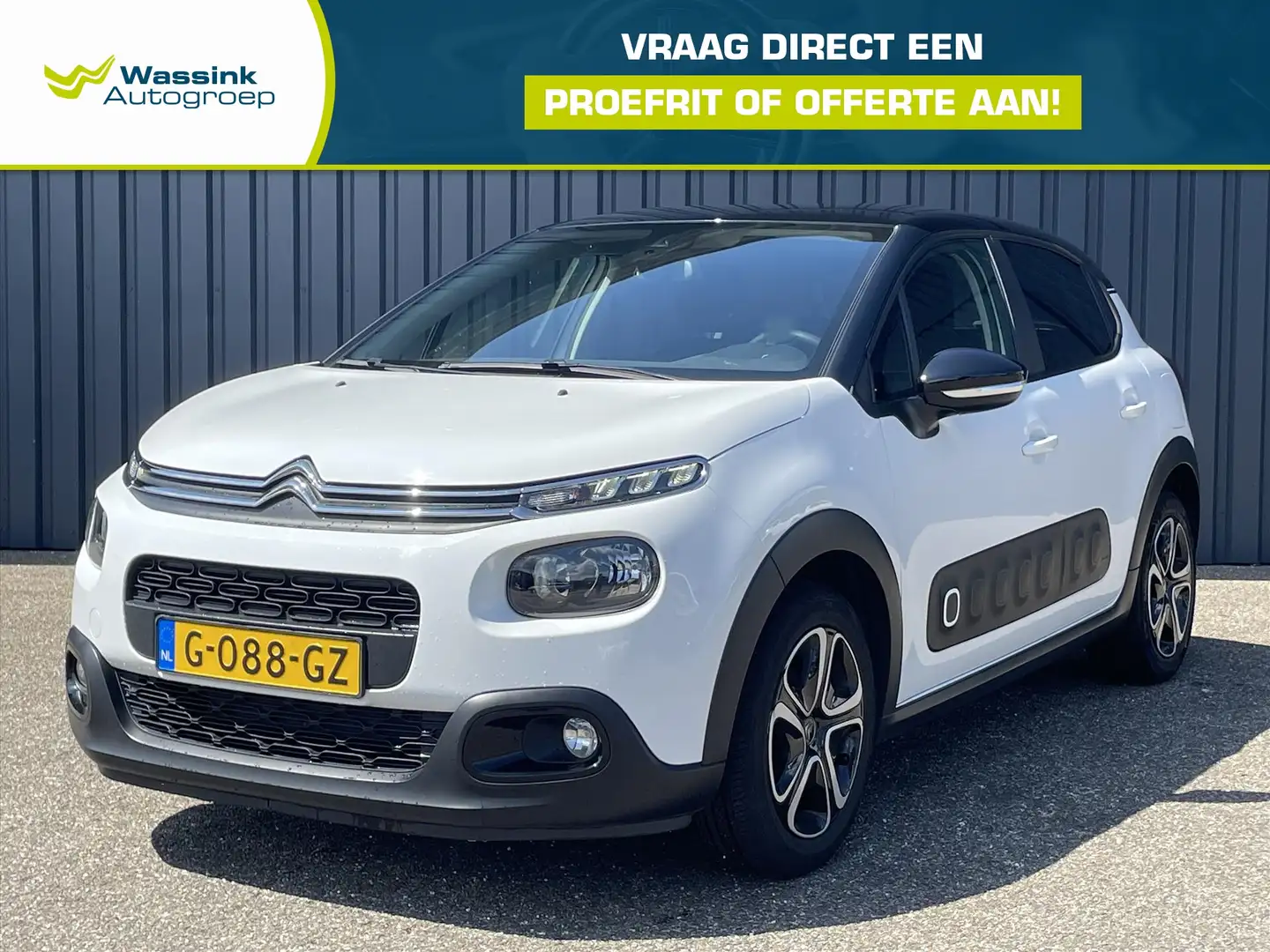Citroen C3 1.2 82pk Feel Edition I DAB I Carplay I Navigatie Blanc - 1