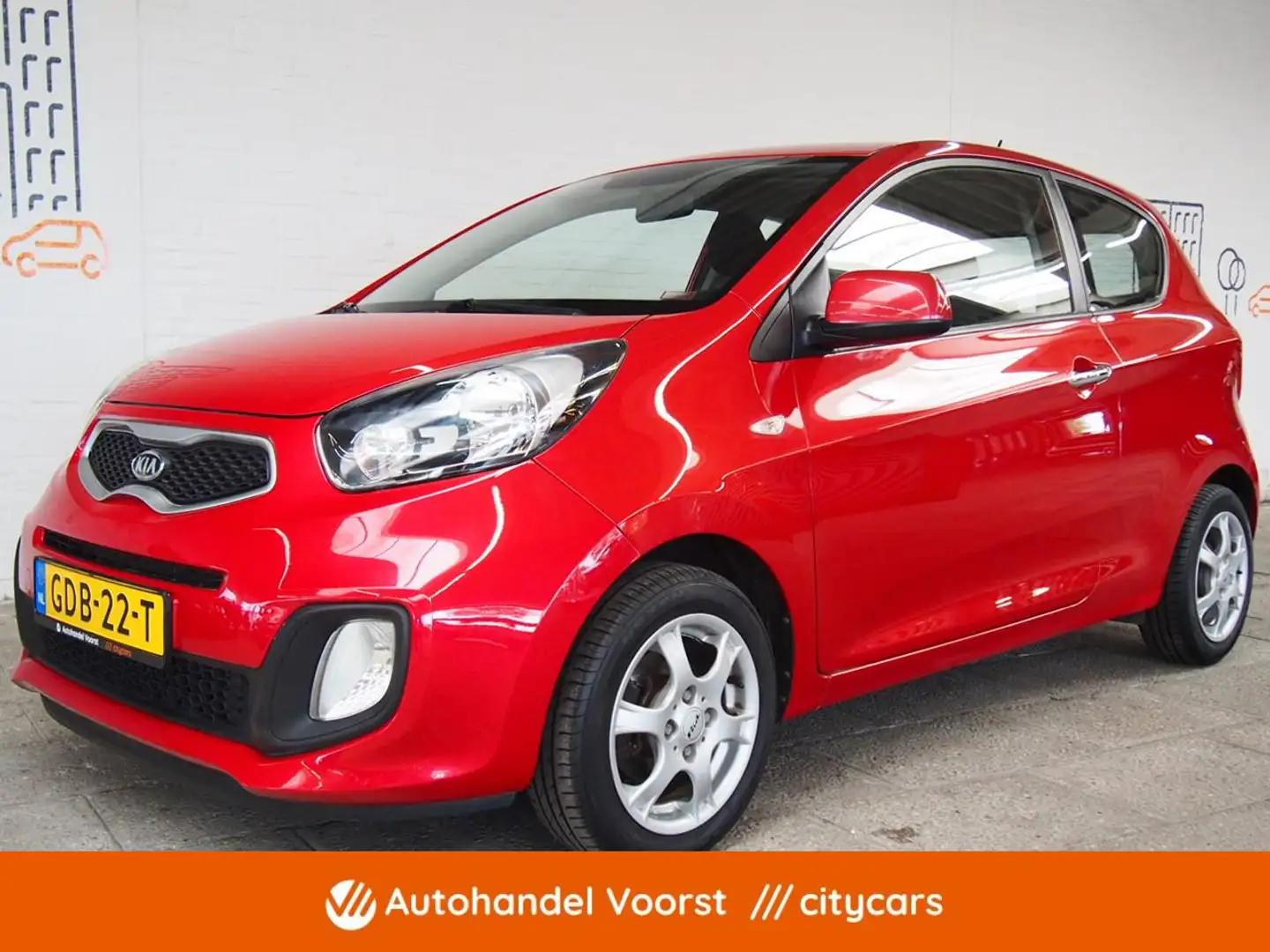 Kia Picanto 1.0 CVVT Comfort Pack (APK:Nieuw) Incl.Garantie Rood - 1