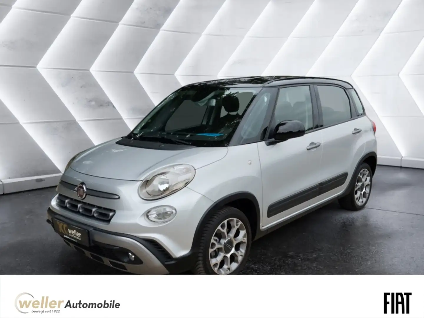 Fiat 500L 1.4 16V Parksensoren Sitzheizung Klimaautomatik Grau - 1