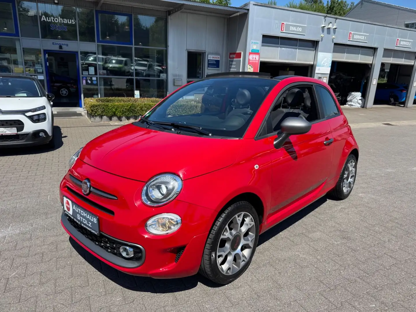 Fiat 500C S Rot - 1