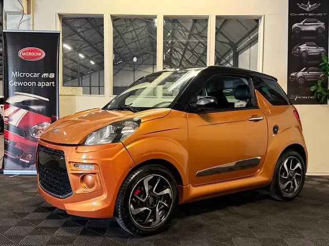 Ligier JS 50 JS50 Sport Orange Gold Mopedauto Microcar 45 KM