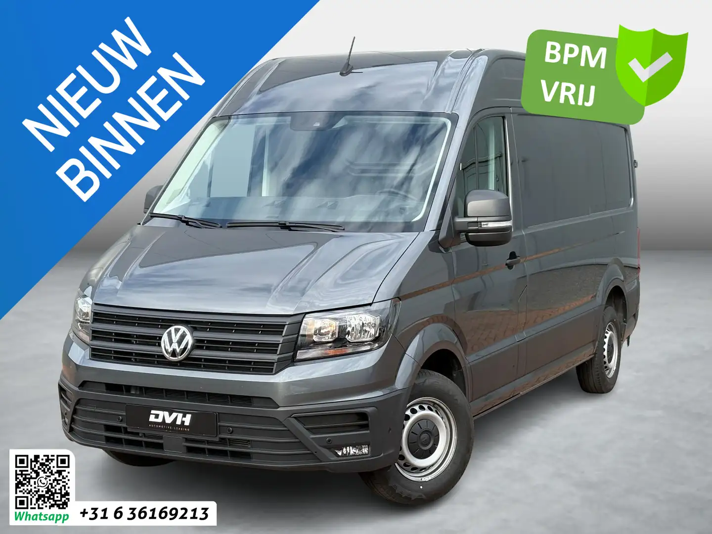 Volkswagen Crafter 30 2.0 TDI L3H3 Highline Grijs - 1