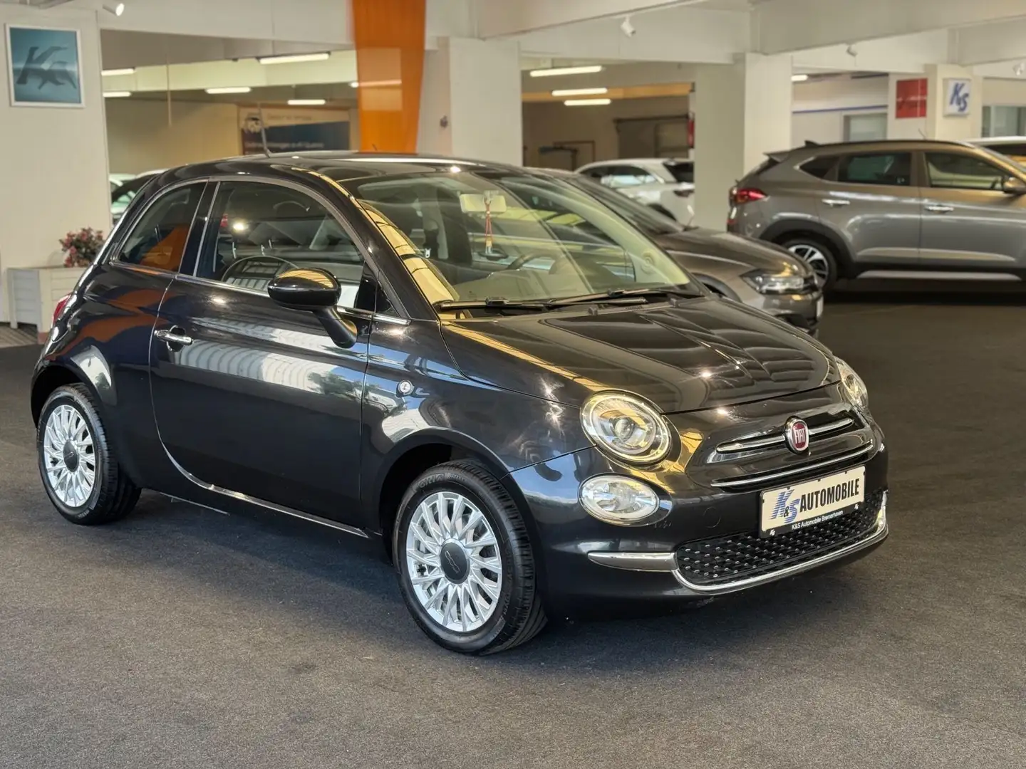 Fiat 500 *PANO*KLIMA Nero - 1