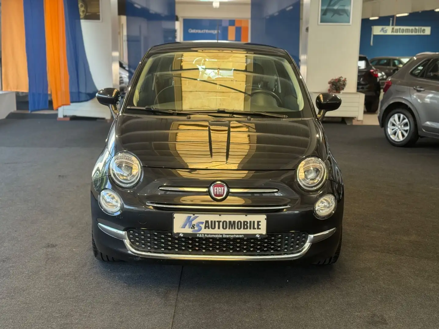 Fiat 500 *PANO*KLIMA Nero - 2