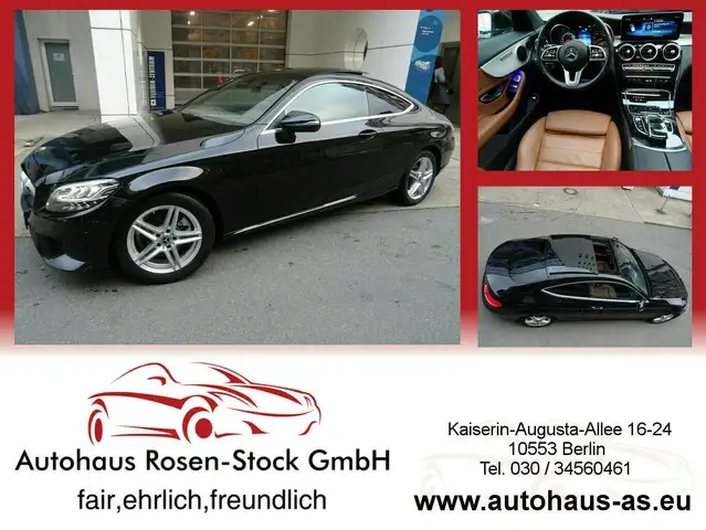 Mercedes-Benz C 220 d Coupe Avantg,9G-Tronic,Mod.21,Leder,ACC,AHK,Navi