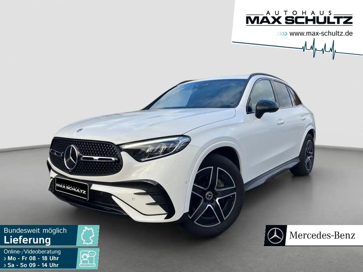 Mercedes-Benz GLC 300 d 4M AMG*NIGHT*AHK*MEMORY*LED*KAMERA Weiß - 1