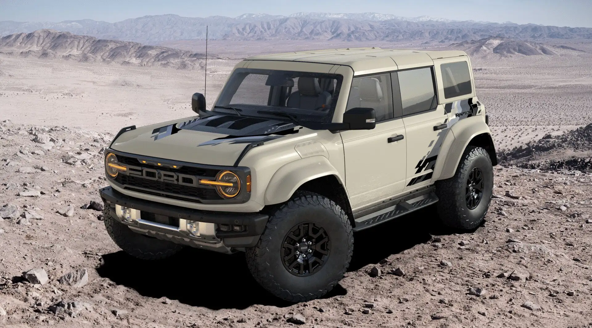 Ford Bronco 2025 Raptor € 103500 +61C RAPTOR CARBON FIBER Beige - 1
