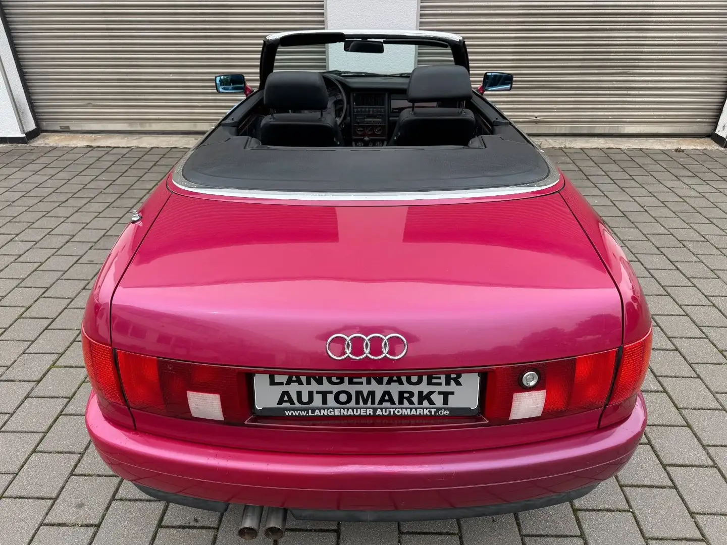 Audi 80 Cabrio 2.6 - Original Zst"Leder"El.Verdeck Burdeos - 2