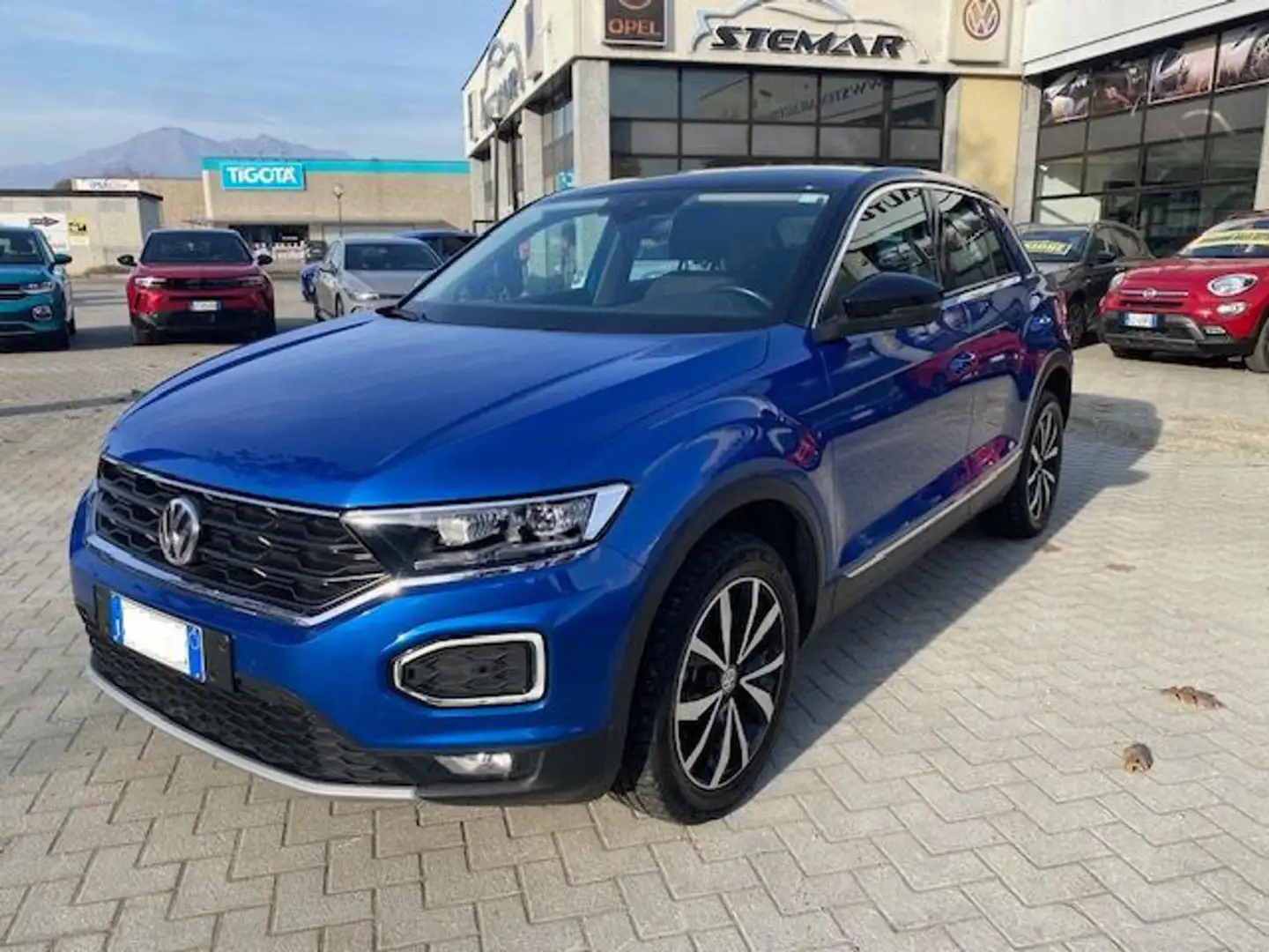 Volkswagen T-Roc 1.0 TSI 115 CV Style Led Gancio Traino Occasione! Bleu - 1
