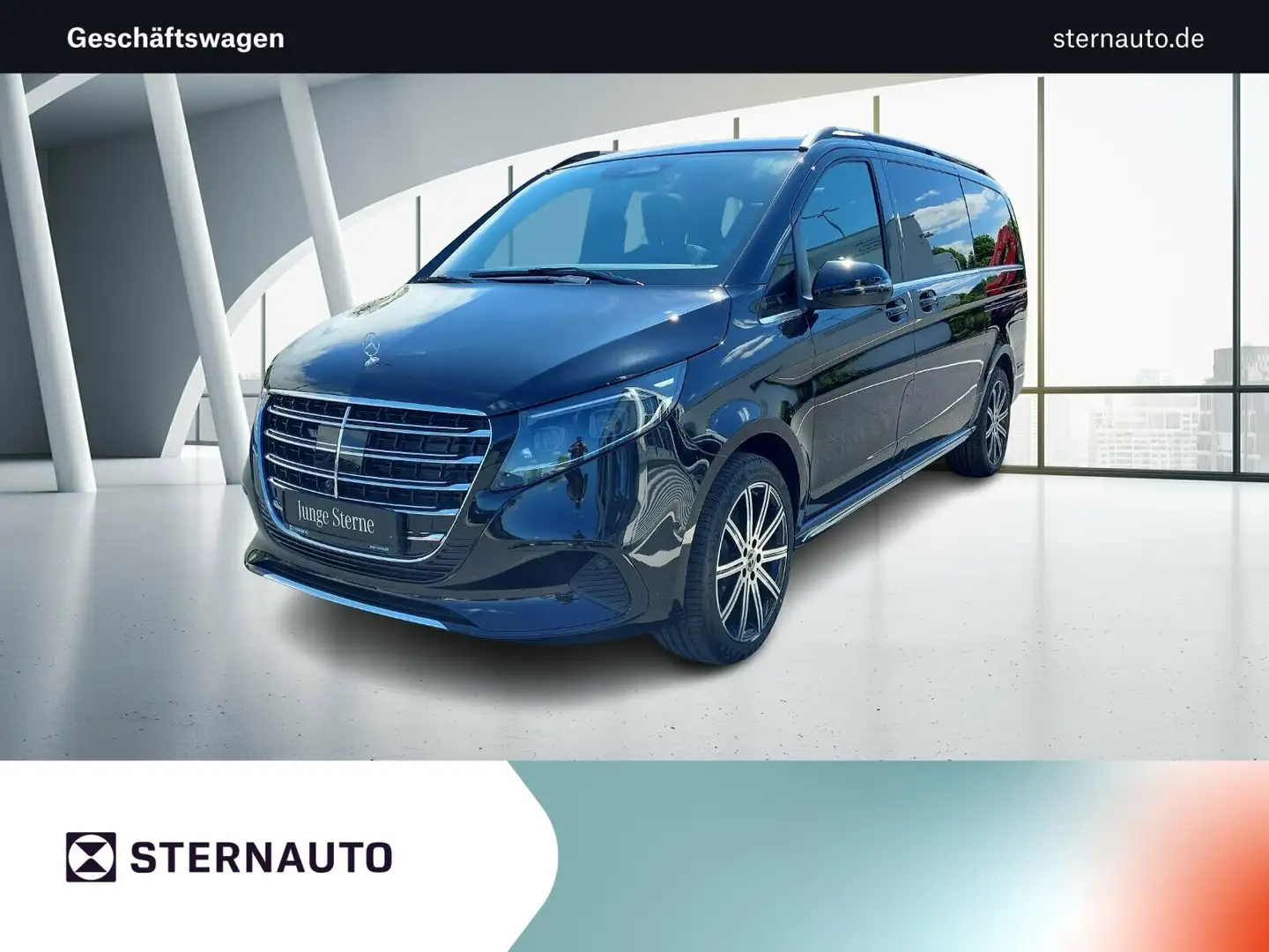 Mercedes-Benz V 300 V 300 d 4M EXC+PANO+BURM+DISTR+AHK+StHZ  Exclusive Schwarz - 1