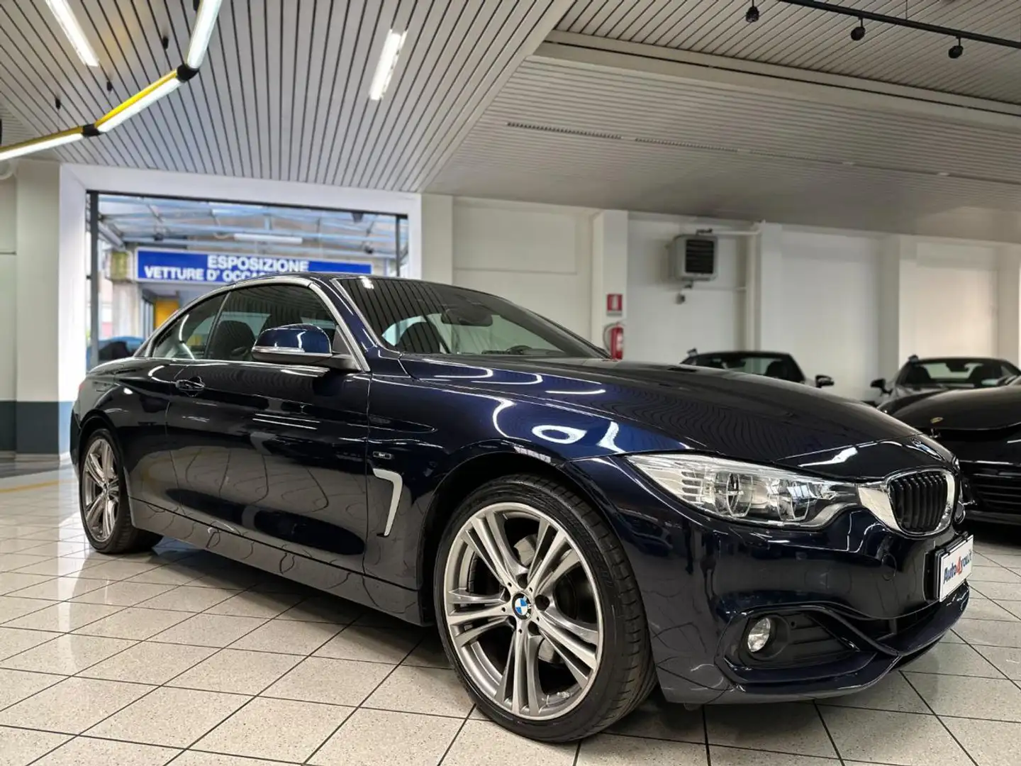 BMW 428 i AUTO xDrive Cabrio Sport Bleu - 1