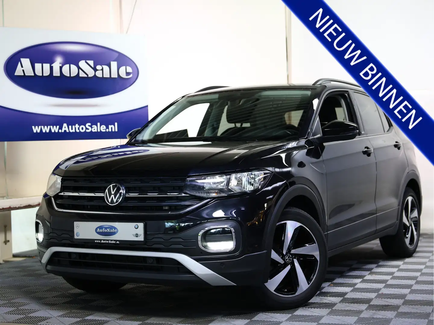 Volkswagen T-Cross 1.0 TSI Style Business R DSG NAVI CARPLAY CLIMA PD Noir - 1