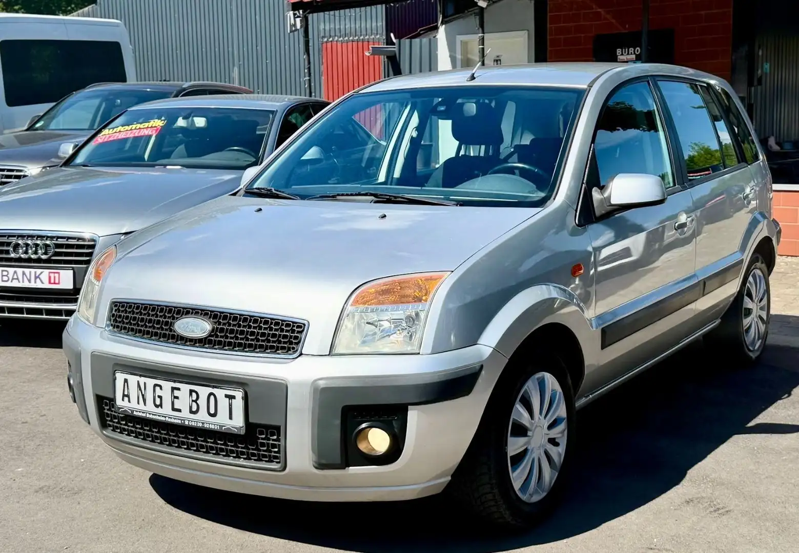 Ford Fusion Elegance, Neue TÜV & Inspektion Zilver - 1