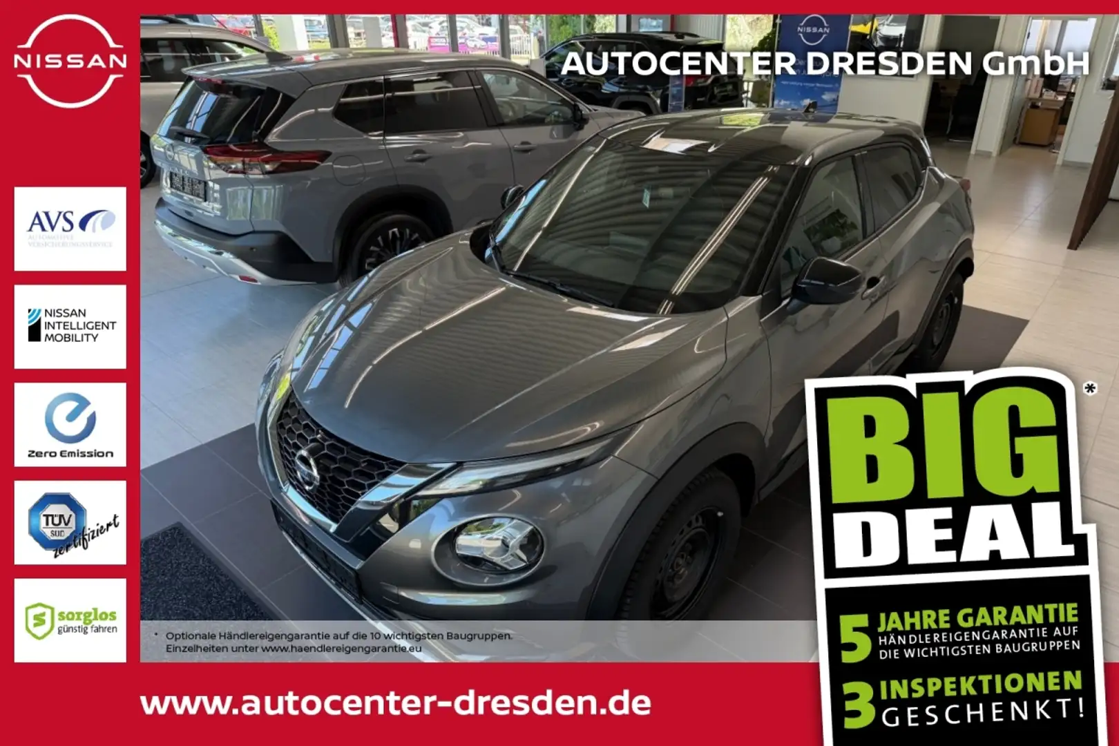 Nissan Juke 1.0DIG-T N-Design 6MT Navi ACC LED BOSE LM Noir - 1