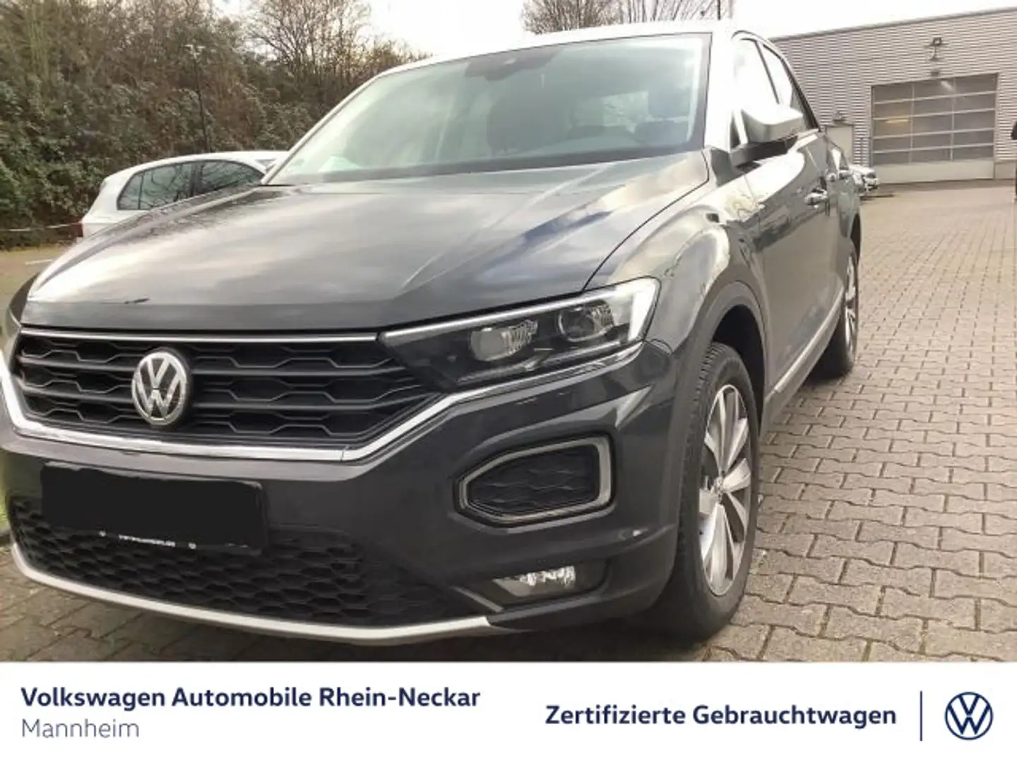 Volkswagen T-Roc 1.5 TSI Style DSG LED Navi uvm Grijs - 2