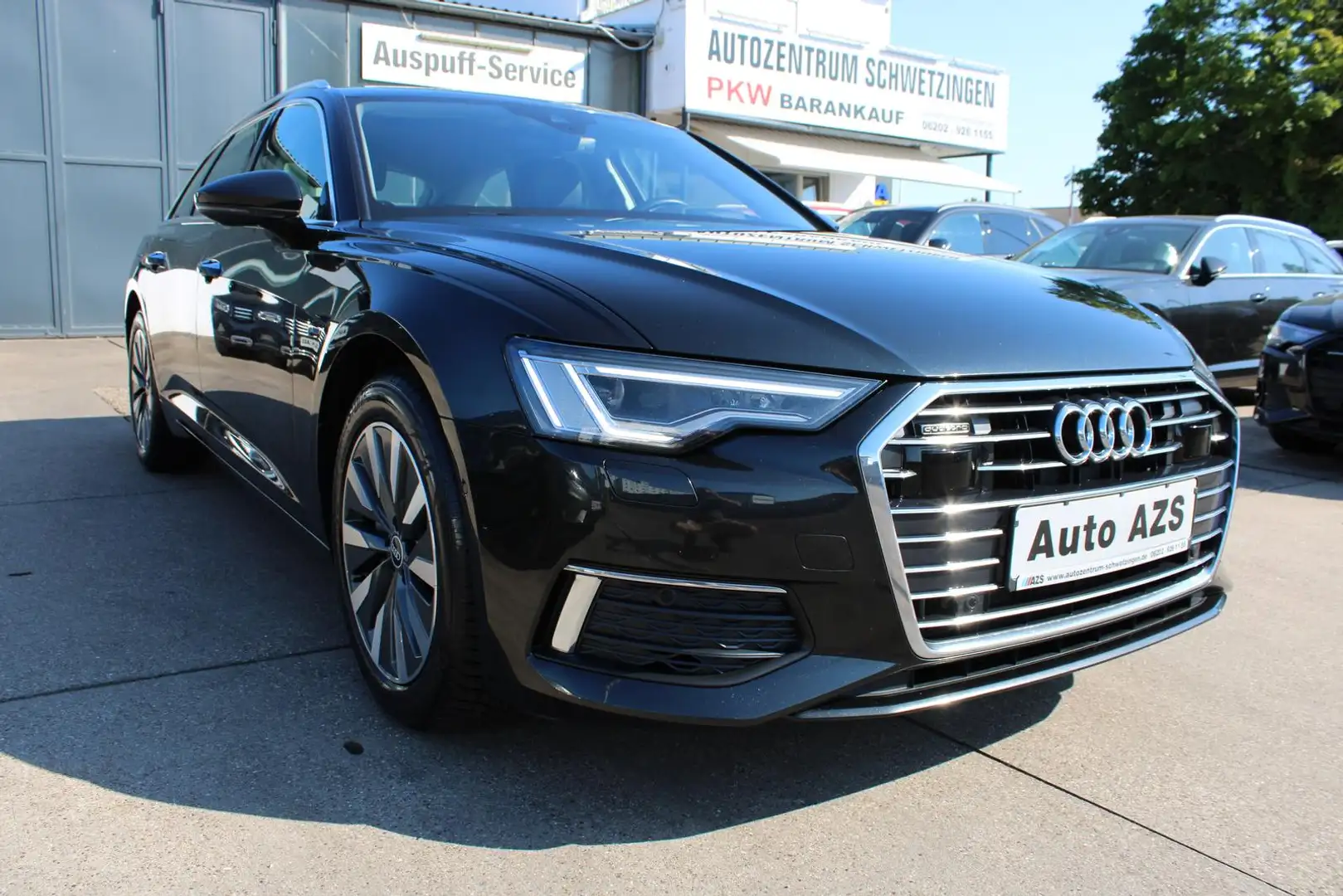 Audi A6 QUATTRO Design/HEAD UP/ACC/LEDER/NAVI/CAM/AHK Szary - 1