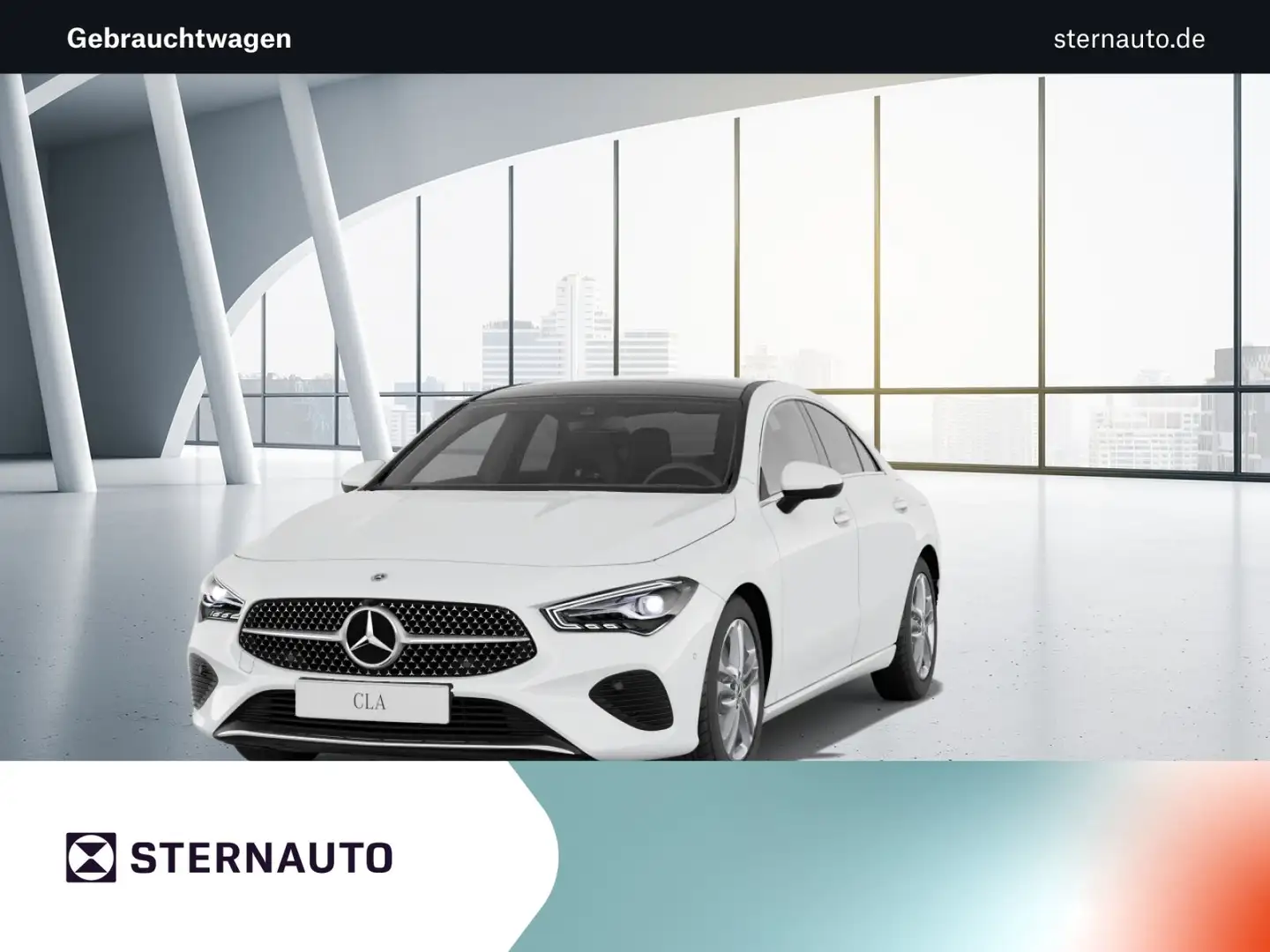 Mercedes-Benz CLA 180 CLA 180 Coupé Progressive Pano WinterPa RüCam MBUX Weiß - 1