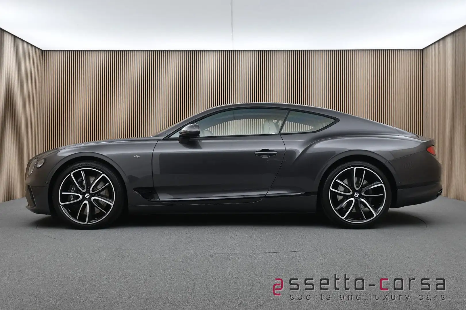 Bentley Continental GT V8S *Mulliner*NAIM*Mwst.ausw. Šedá - 1