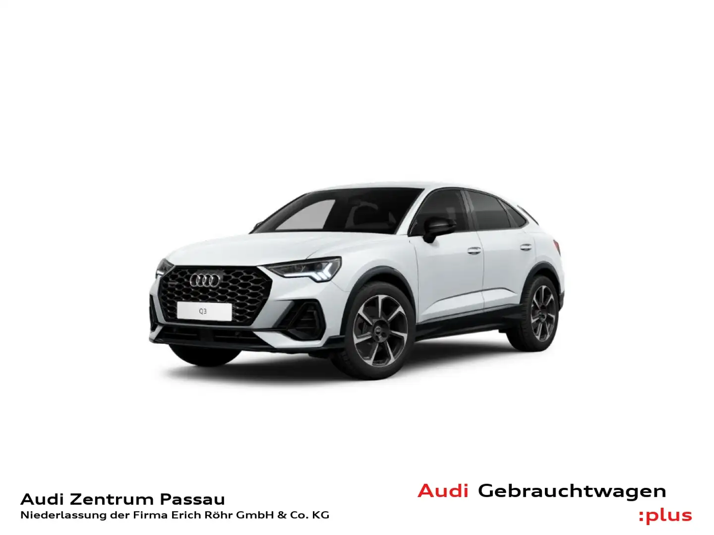 Audi Q3 Sportback (NAVI.SHZ.LED.PDC.AHK.DAB) 45 TFSI S tro Weiß - 1