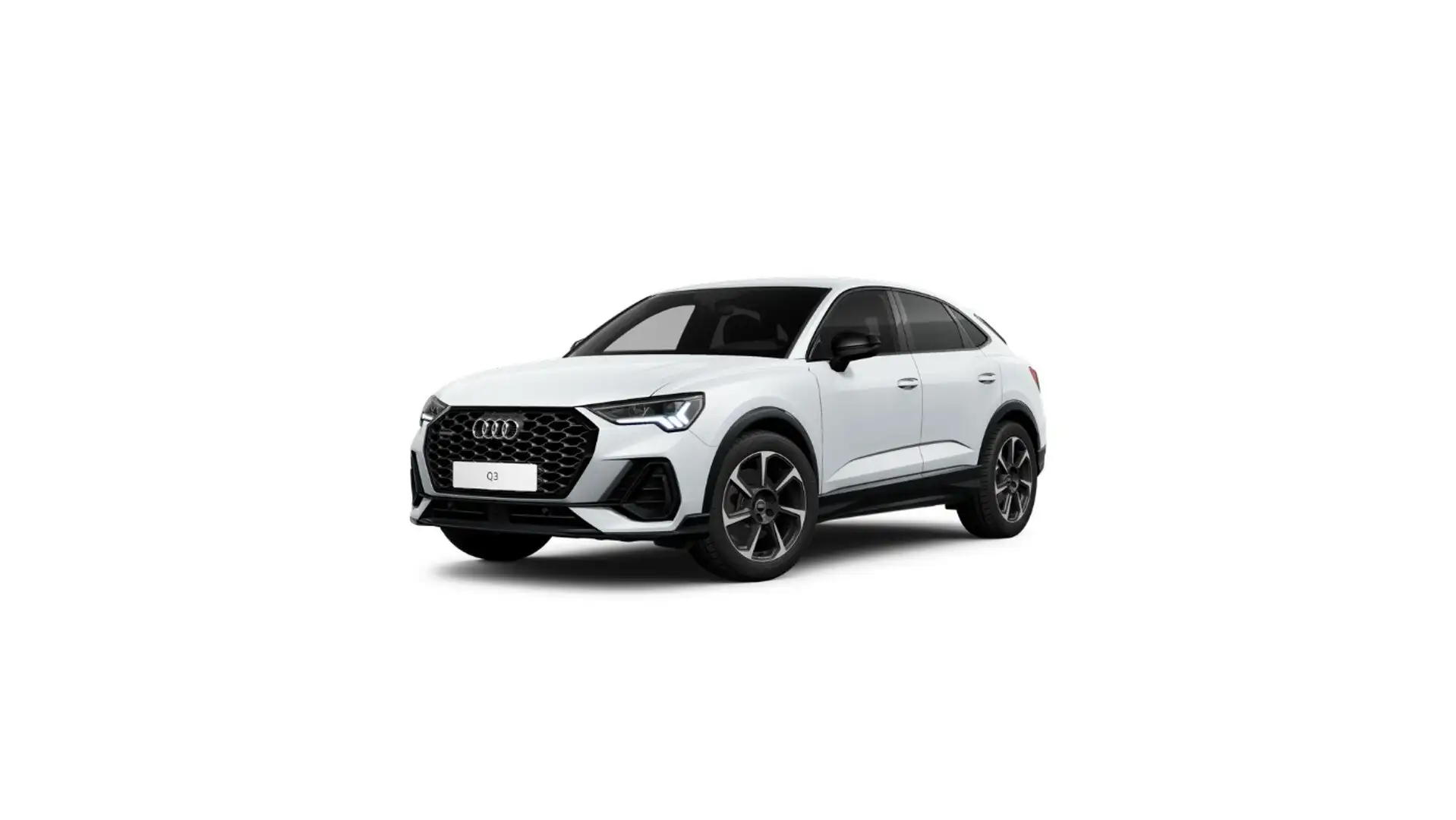Audi Q3 Sportback (NAVI.SHZ.LED.PDC.AHK.DAB) 45 TFSI S tro Weiß - 2