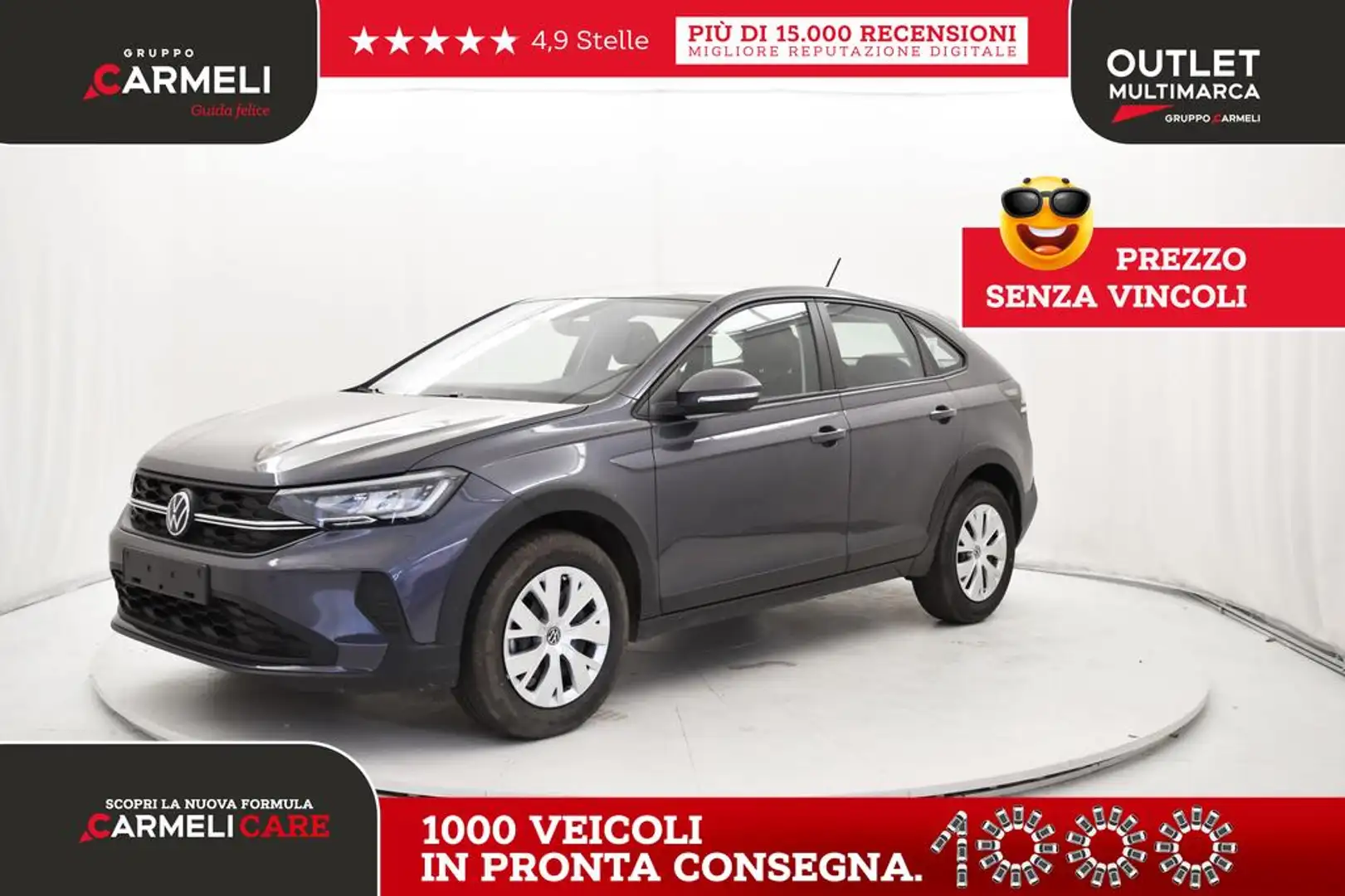 Volkswagen Taigo 1.0 tsi Life 95cv KM0 Grau - 1