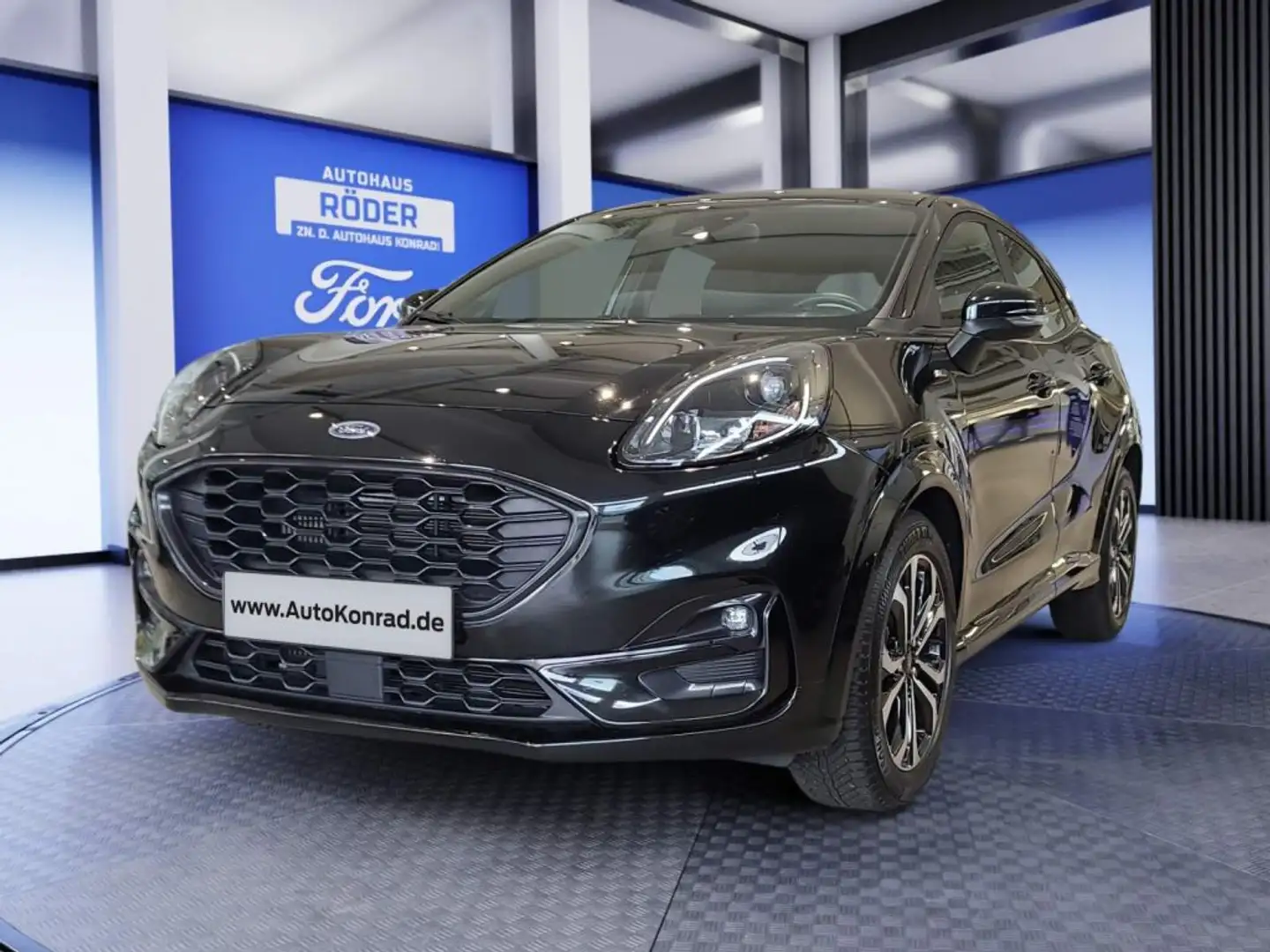 Ford Puma 1.0 EcoBoost Hybrid ST-LINE Zwart - 1