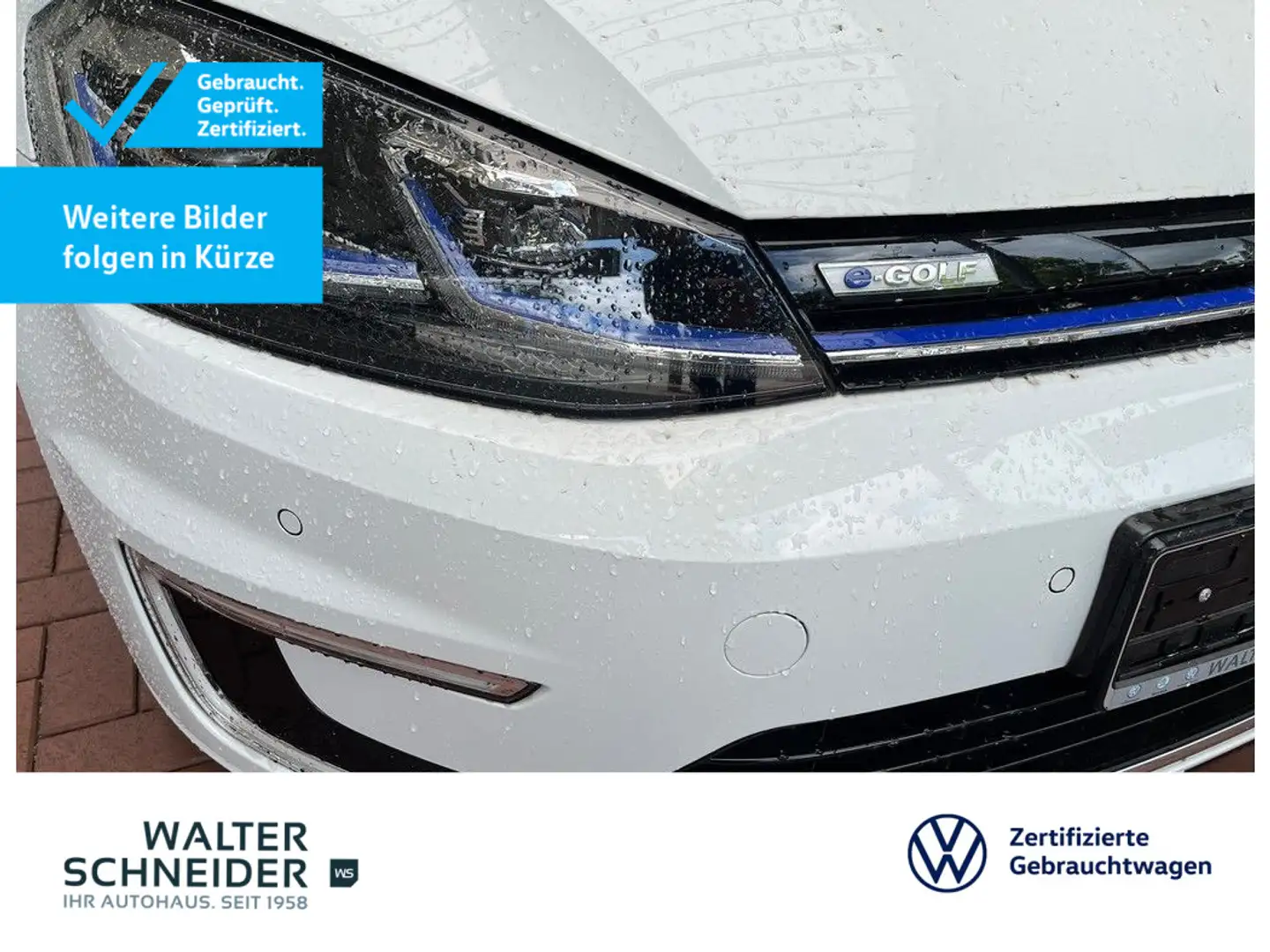 Volkswagen Golf VII e-Golf e-Golf LED Navi PDC Weiß - 1