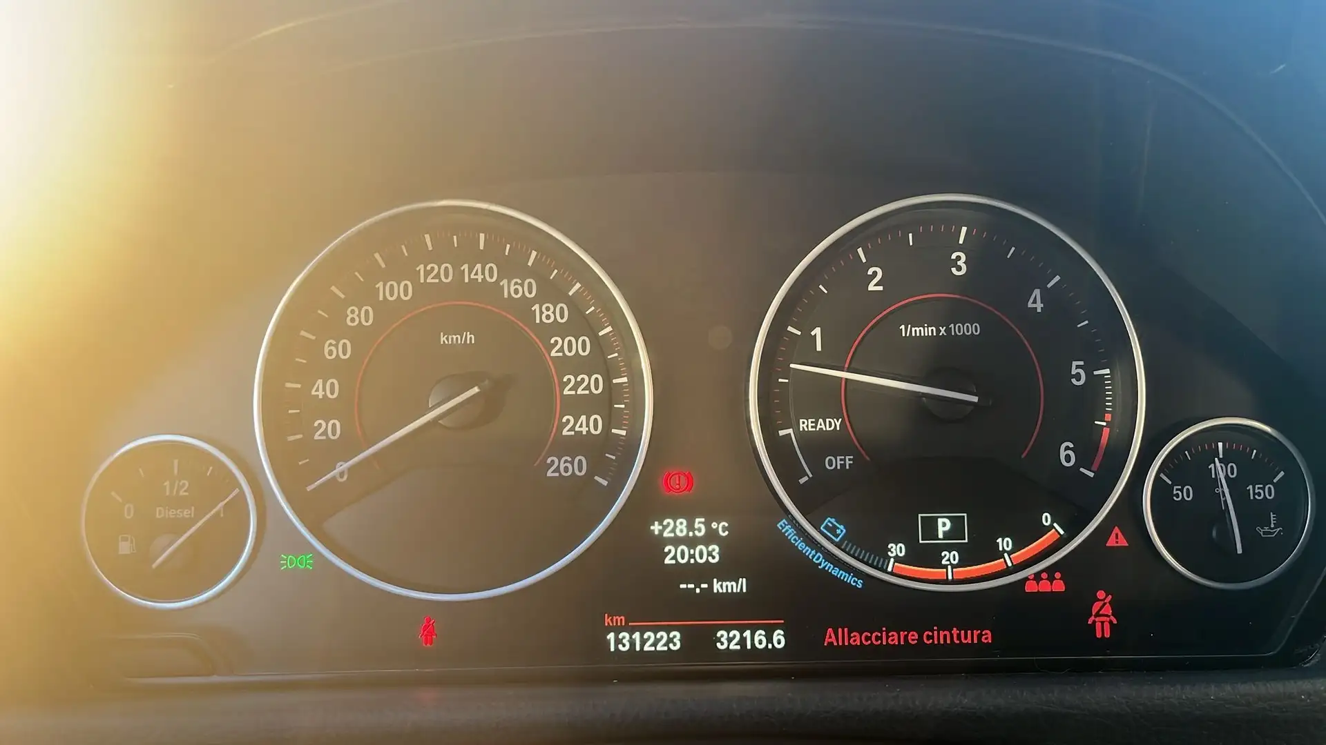BMW 330 Serie 3 F31 2012 Touring 330dA Touring Msport Negro - 2