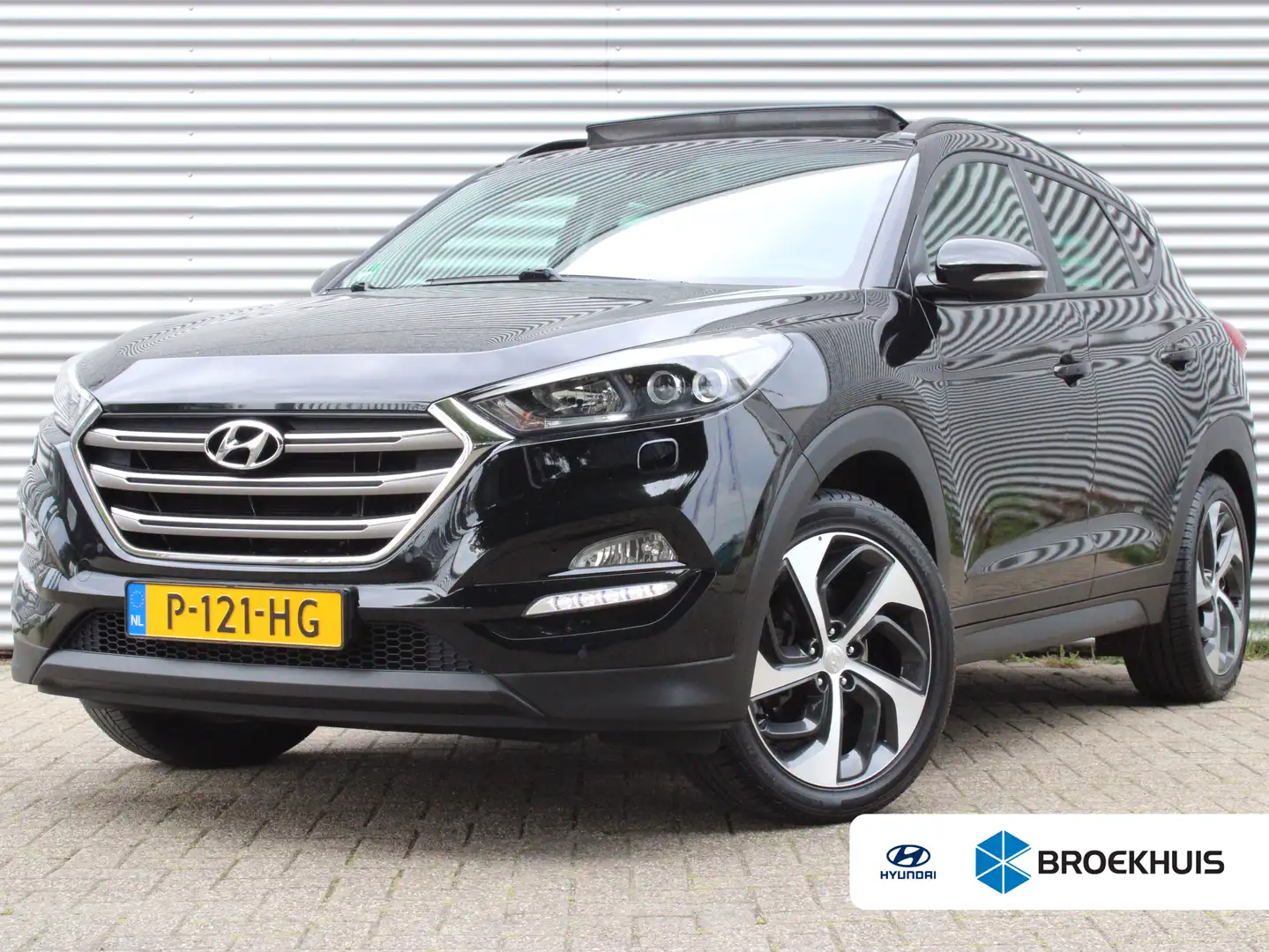 Hyundai TUCSON 1.6 T-GDi Premium | Afneembare Trekhaak | Elektris Zwart - 1