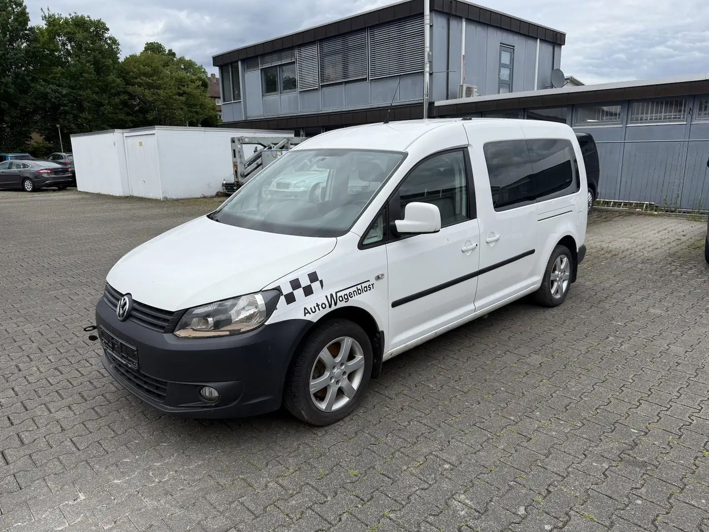 Volkswagen Caddy Trendline 7-Sitzer 2.0 TDI BM Taxiausstattung Blanc - 1