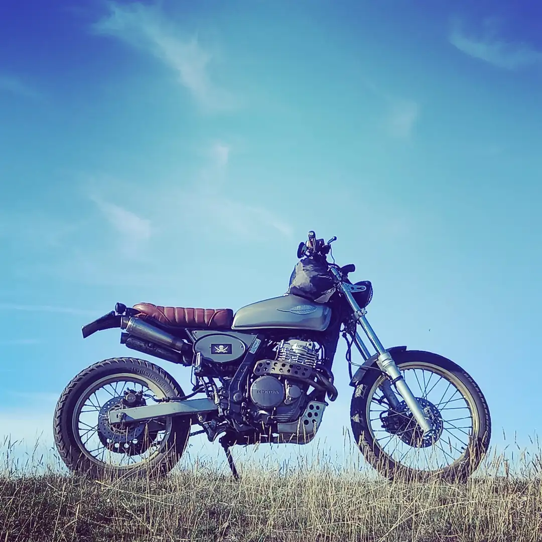 Honda NX 650 Gris - 1