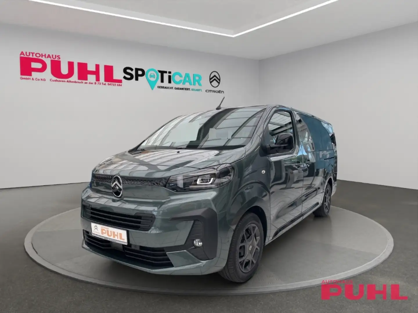 Citroen Spacetourer Automatik 180,AHK,Rückfahrtk,8-Sitze,Sitzheizung,D Grün - 2
