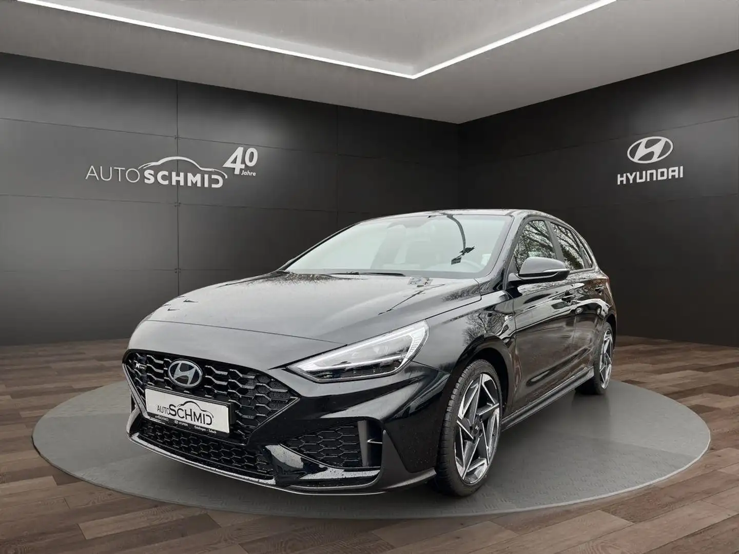 Hyundai i30 N Line 1.5 T-GDI NAVI LED APP SITZ-PAKET RFK Schwarz - 1