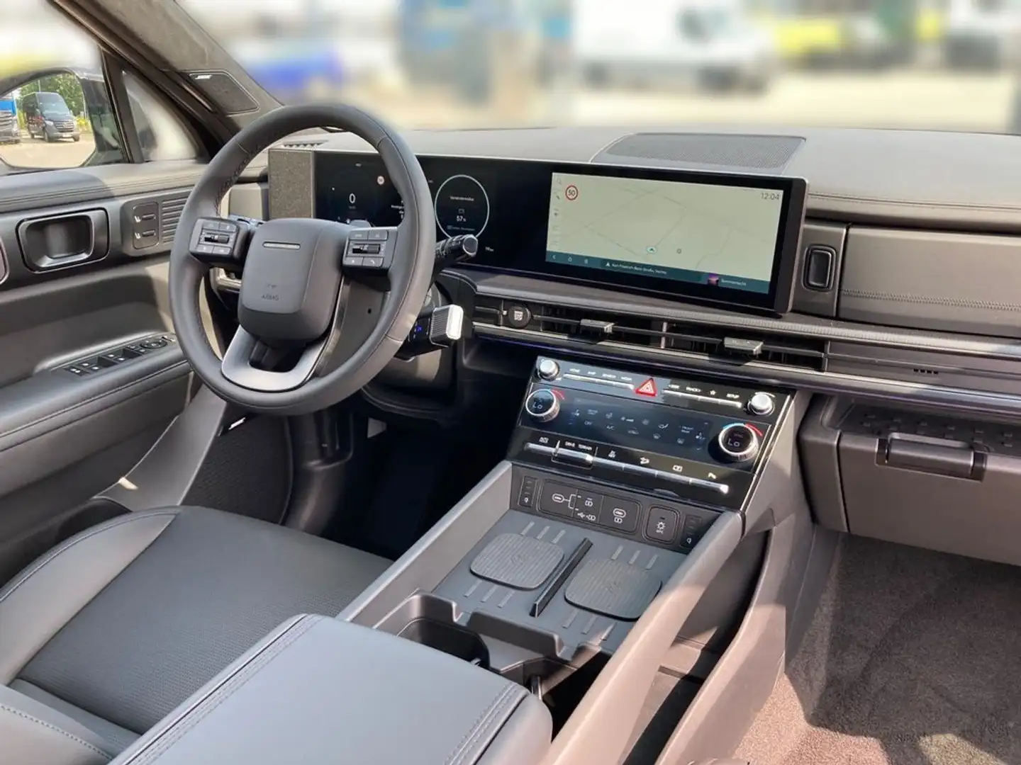 Hyundai SANTA FE 1.6 T-GDi HEV 4WD AT 7 posti XCLASS Nero - 1
