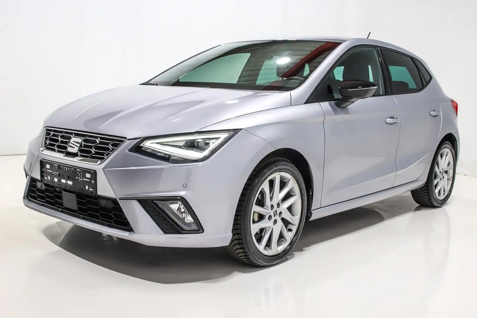 SEAT Ibiza FR 1.0 TSI 115 LED GPS REGU RADAR CARPLAY JA17 Argent - 2