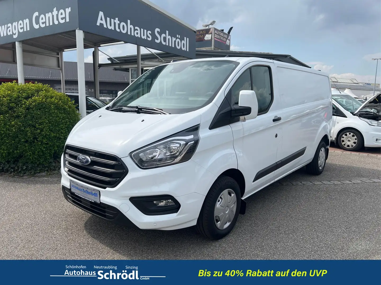 Ford Transit Custom Trend 300 L2 NAVI DAB KAMERA AHK 77 kW (105 PS)... Weiß - 1