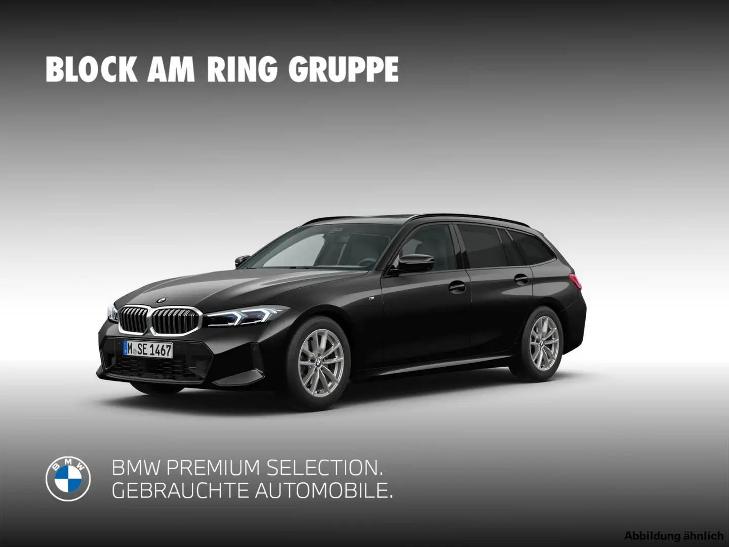 BMW 320 i Touring M Sportpaket ACC AHK Pano Carplay 360° Negro - 1