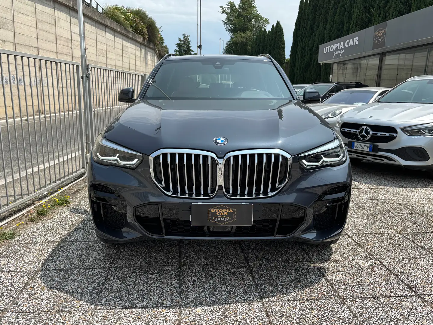 BMW X5 xdrive25d Msport auto PREZZO REALE Gris - 1